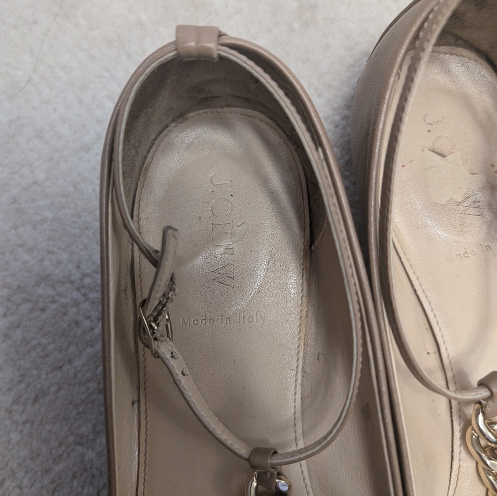 J. Crew Chain T Strap Flats - Picture 5 of 10